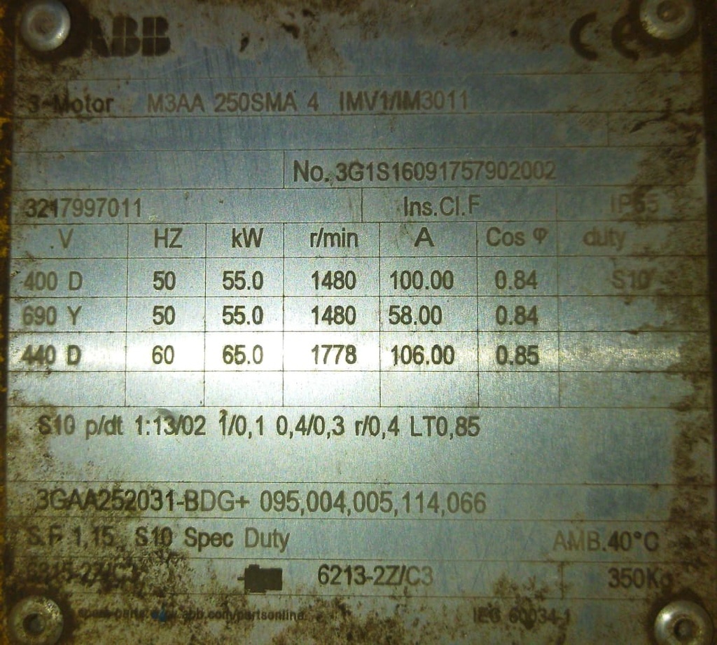 MOTOR ELECRICO #3217-9970-11