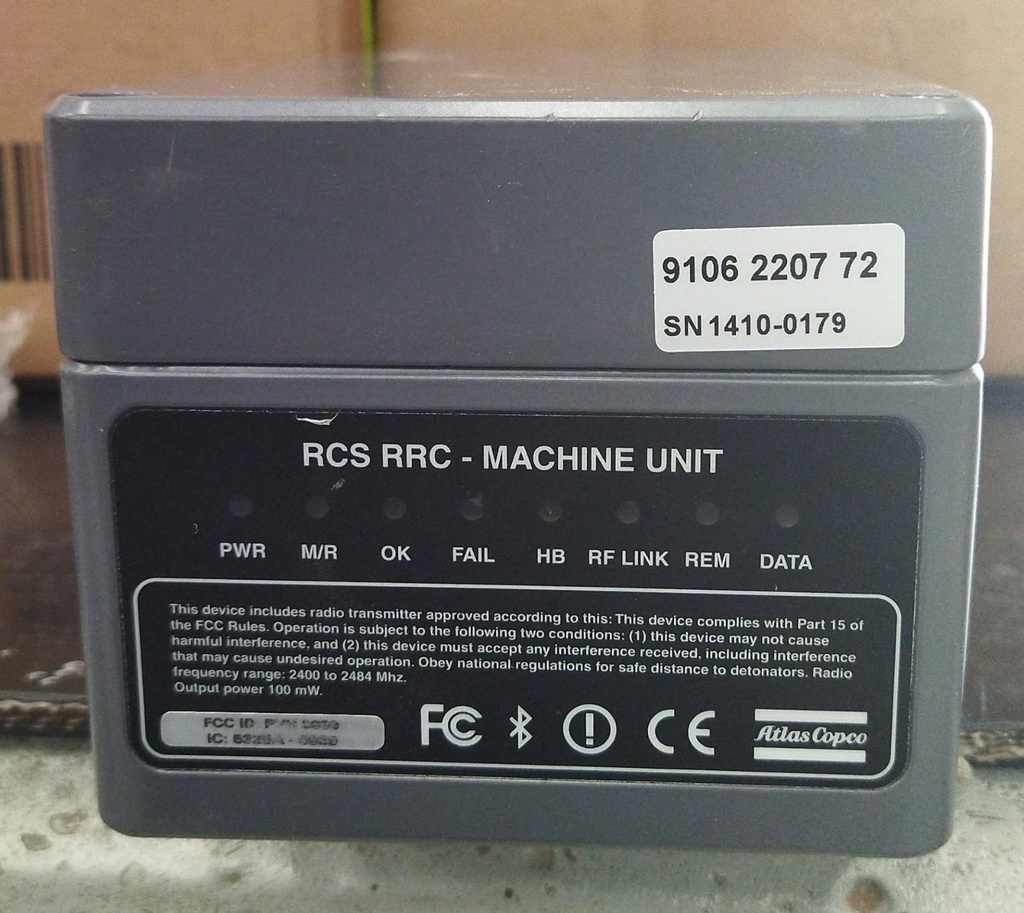 [3151724] MACHINE UNIT #9106-2207-72 ATLAS COPCO