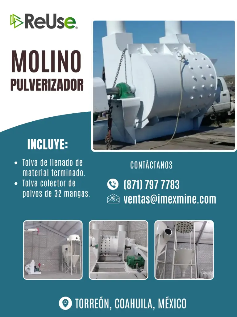 [MP001] Molino Pulverizador